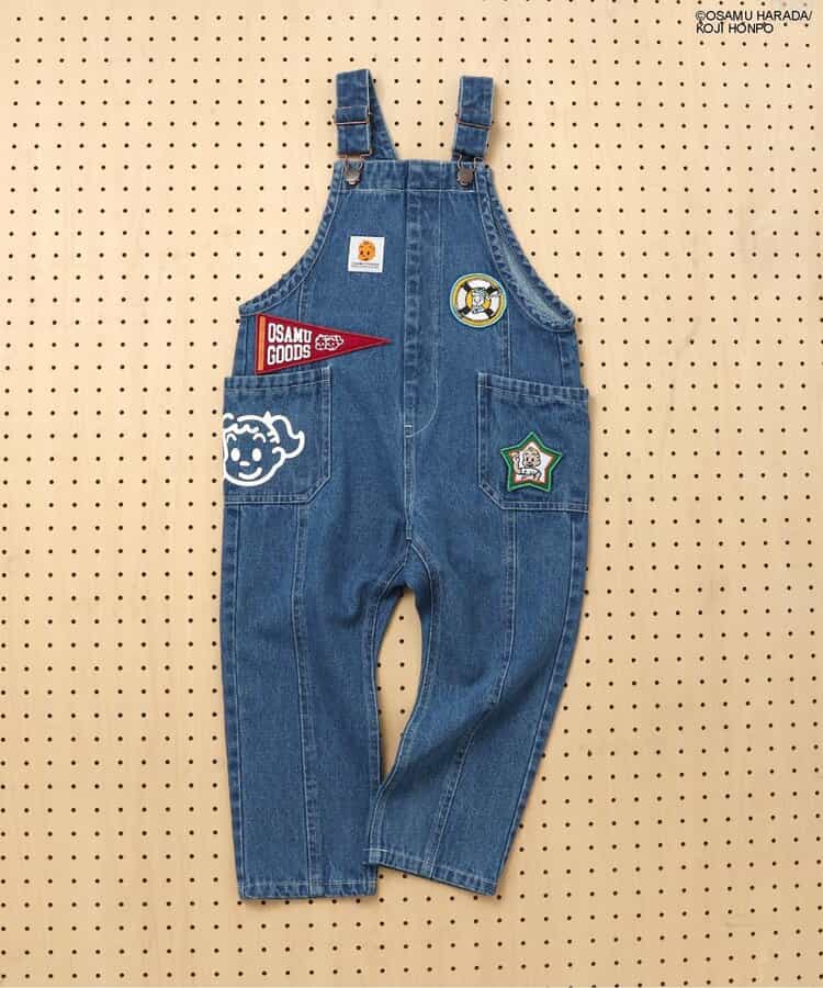 ☆タイムセール☆【OSAMU GOODSコラボ】 サロペット（J419925）|BREEZE