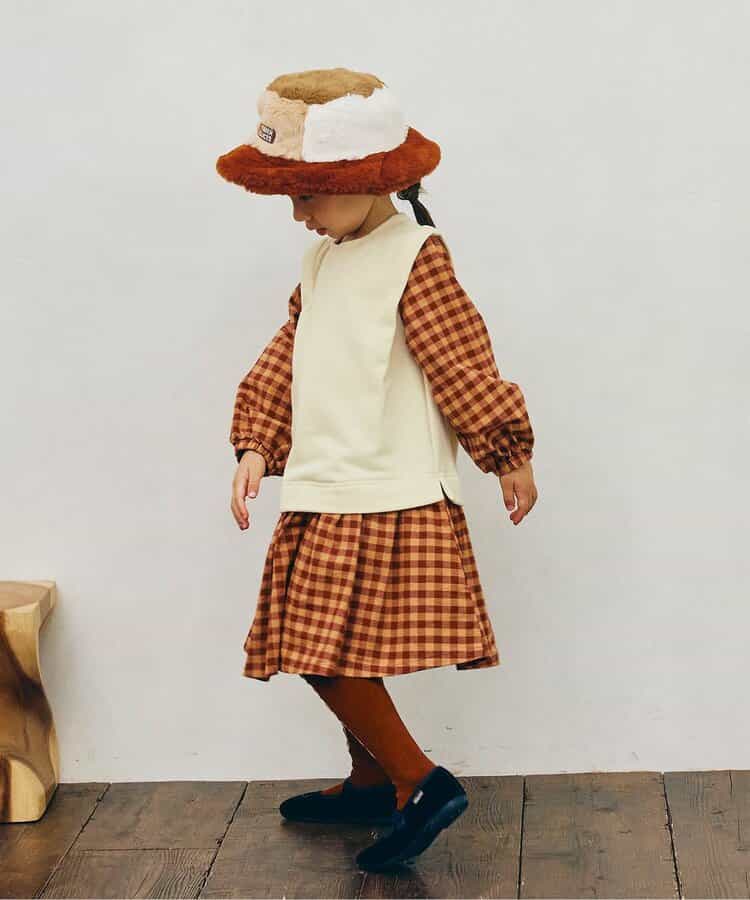 ☆SALE☆ベストとくっつきワンピース リンク（P417055）|p.premier