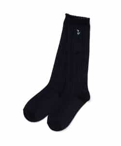 3P対象A お花刺繍ハイソックス（V454074）|apres les cours（アプレ レ