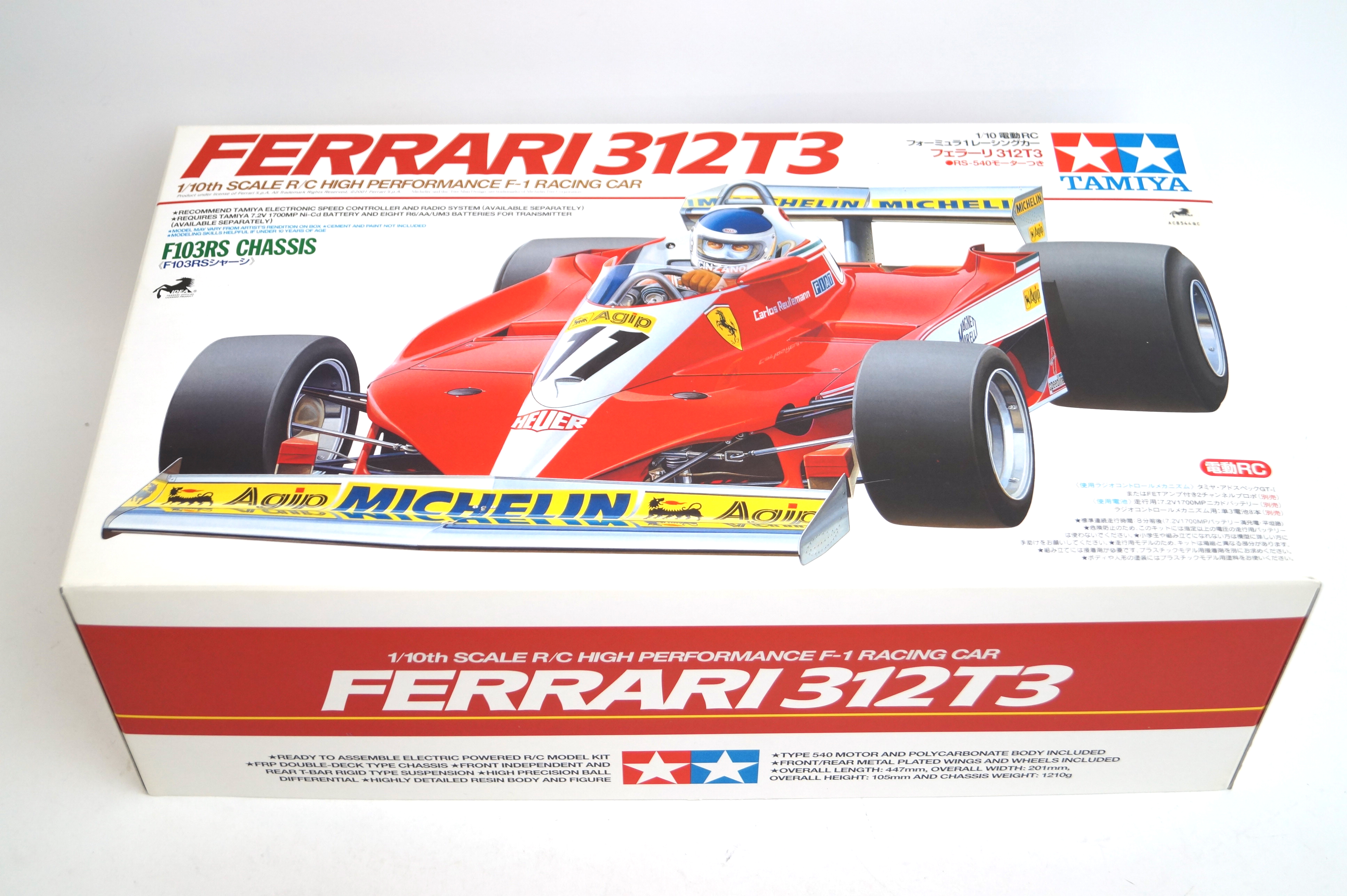 1⁄10ラジコン タミヤ フェラーリ312T3 検索F103 F104 RCGEKI RC