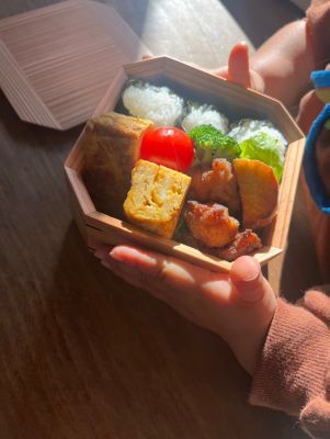 酒井 航(サカイ ワタル)の【DOUBLE=DOUBLE FURNITURE】杉隅切弁当箱／S