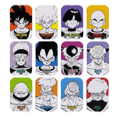 DRAGON BALL(ドラゴンボール)の『DRAGON BALL』スクエア缶バッジ