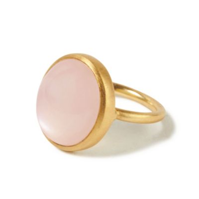 La Soeur×eclat(ラ・スール×エクラ)の【別注】ローズクォーツリング