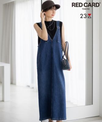 23区(ニジュウサンク)の【RED CARD TOKYO×23区】デニム サロペット