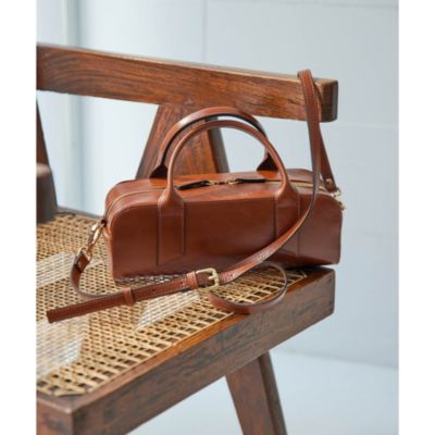 Whim Gazette(ウィム ガゼット)の【NOVIA】スクエアボストンバッグ通販