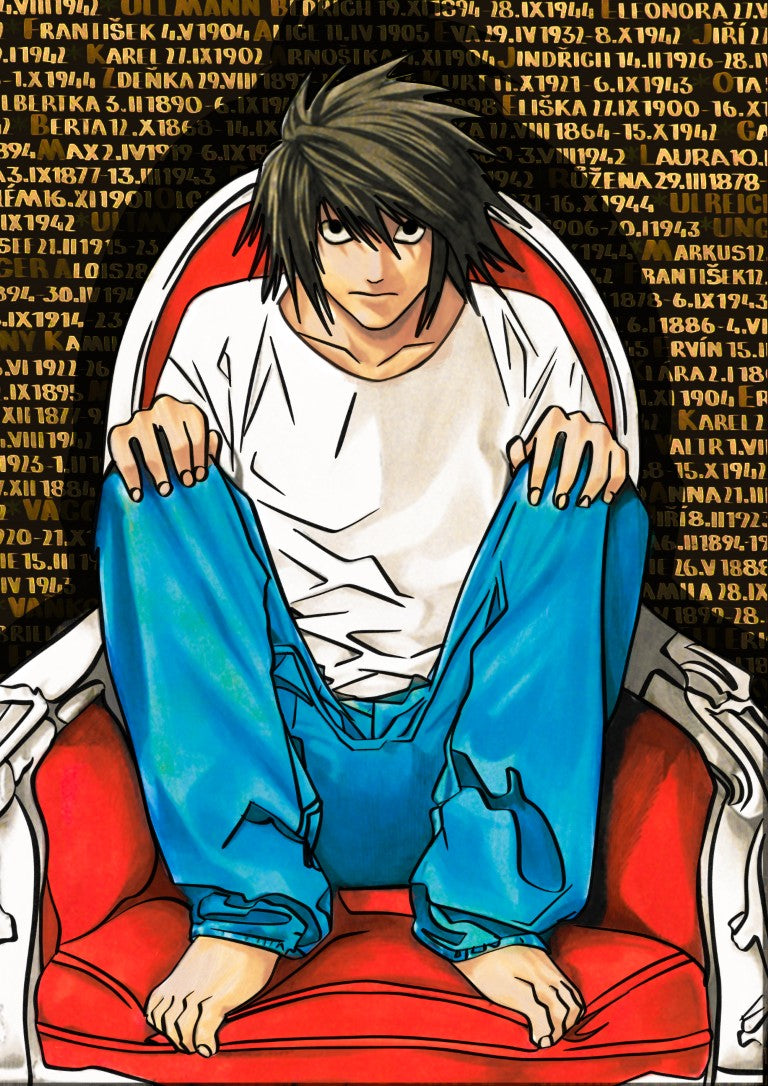 L - Death Note Poster – froheyo