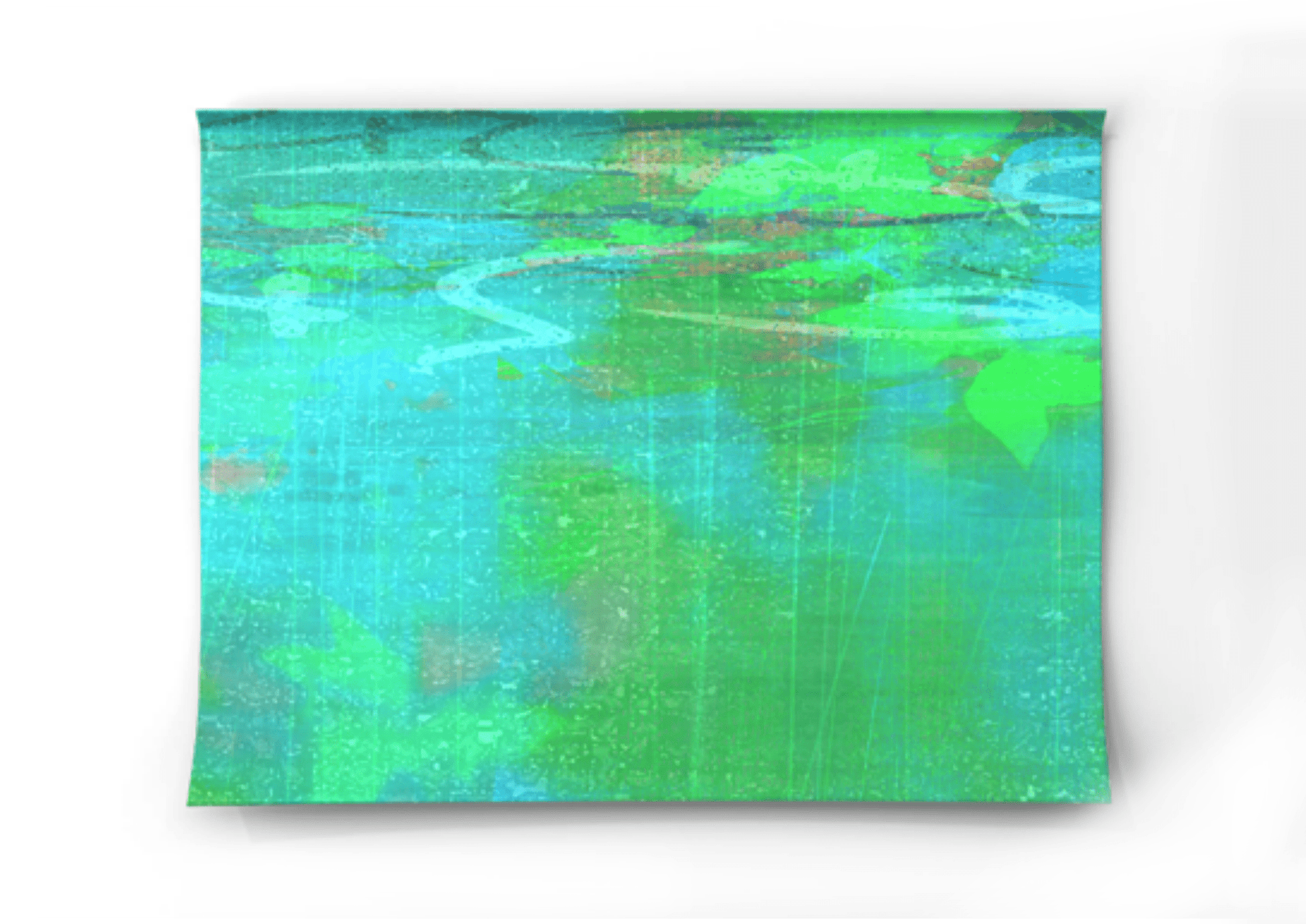 絵画の通販、購入ならFROM ARTIST/作品名：水草と雨/作家名：yoshiaki