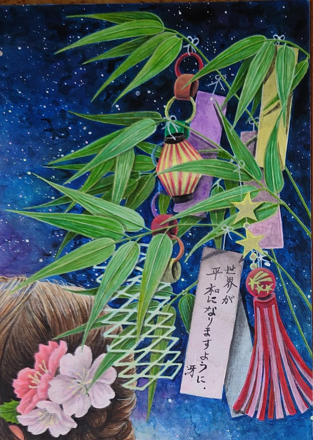 絵画の通販、購入ならFROM ARTIST/作品名：天の川銀河/作家名：簗瀬 冴