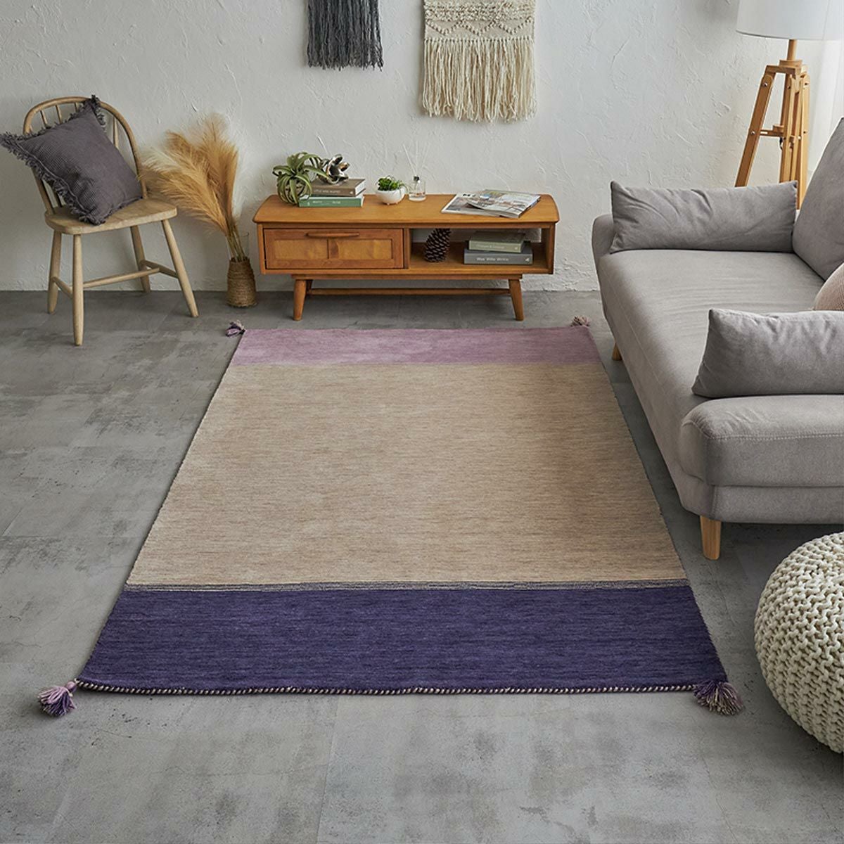 3ディヴィジョンズ ラグ | オーダーカーペット・ラグのFROM FLOOR