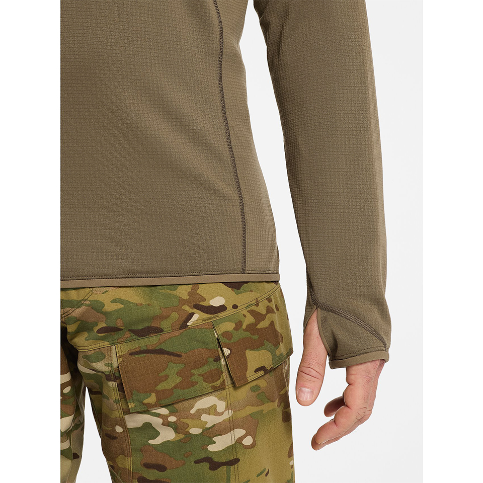 DELTA AR 1/2 ZIP NECK HOODY MEN'S – Crocodile | 七洋交産株式会社