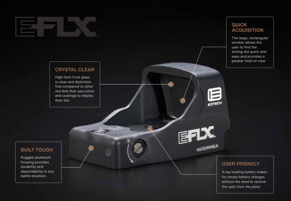 EOTECH EFLX Mini Reflex Sight - Frag Out! Magazine