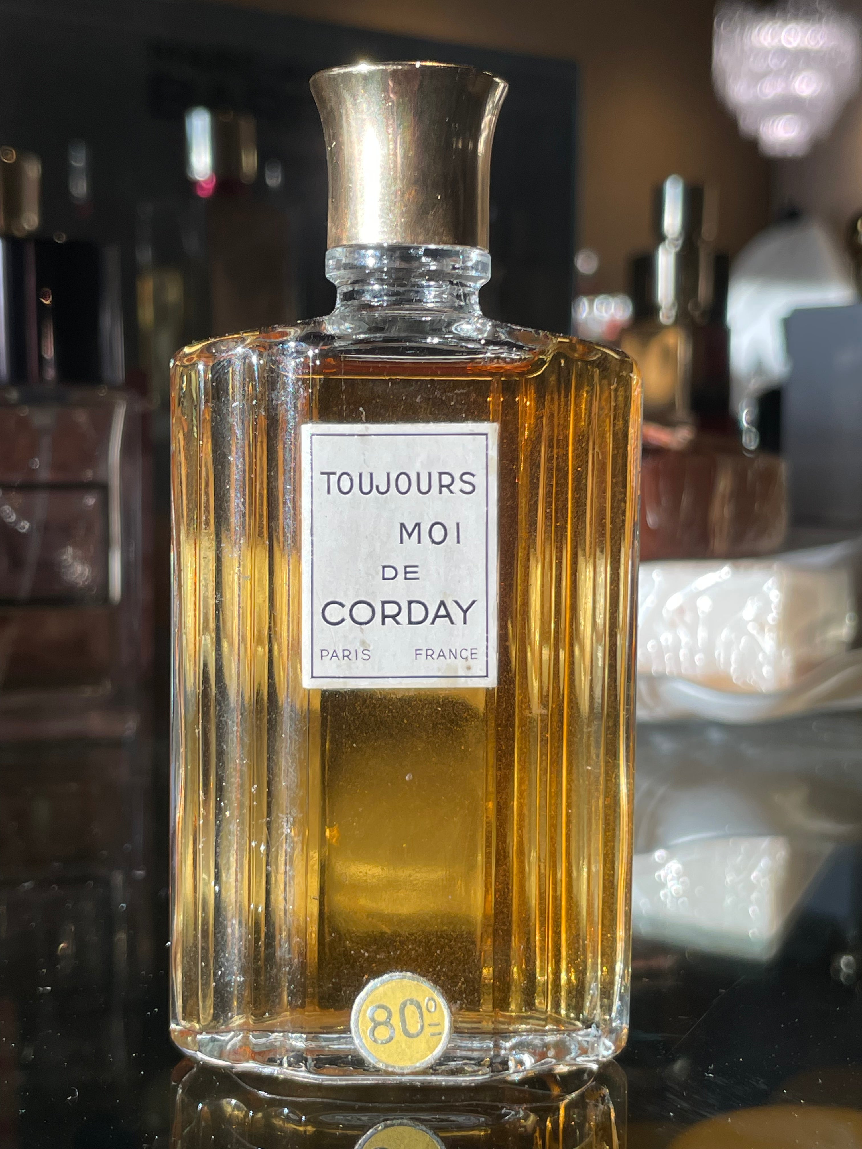 Corday TOUJOURS MOI vintage eau de cologne- Fragrance Vault – F Vault