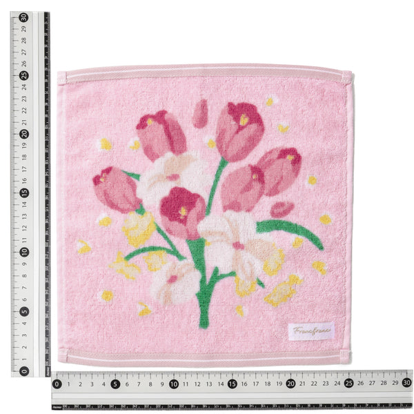 バロット抗菌防臭ハンカチ フラワー ピンク | Francfranc（フラン