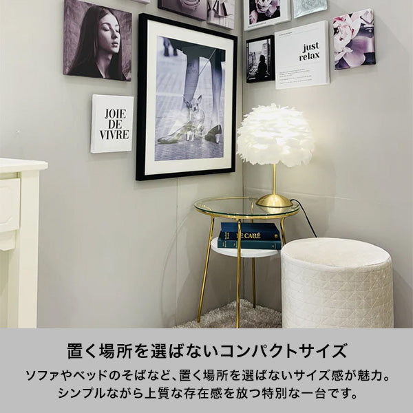 レガート サイドテーブル ゴールド×マーブル（W420） | Francfranc