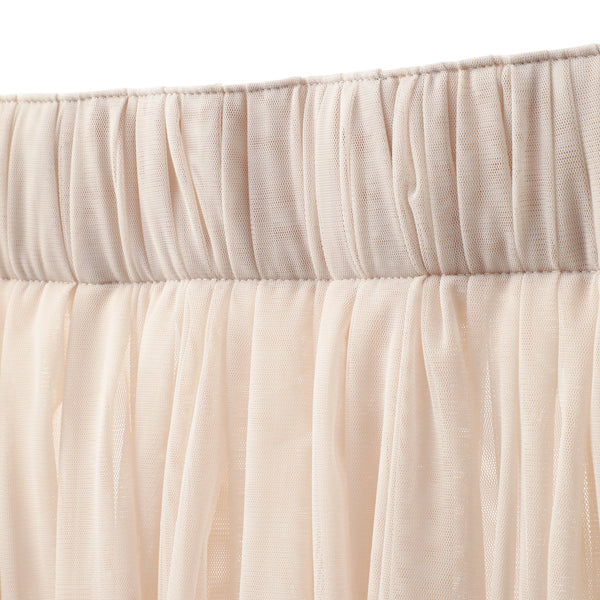 ダブルチュール レースカーテン H2000×W1000 ライトベージュ