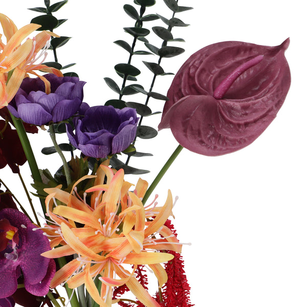 ブーケ ダイヤモンドリリー ミックス イエロー×パープル | Francfranc