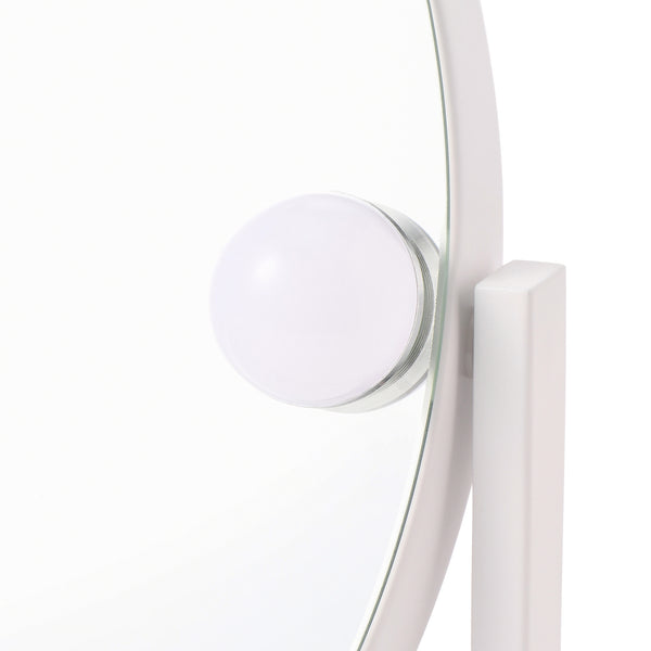 ハリウッドミラー ラウンド S ホワイト | Francfranc（フランフラン