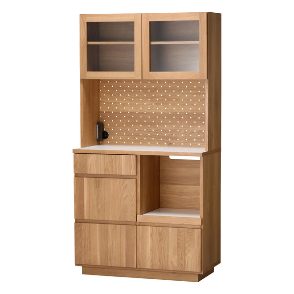 ライツ キッチンボード ナチュラル（W900xH1750） | Francfranc