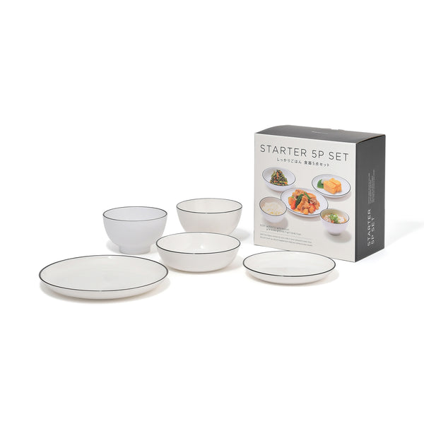 オルディ しっかりごはん 食器5点セット ホワイト | Francfranc