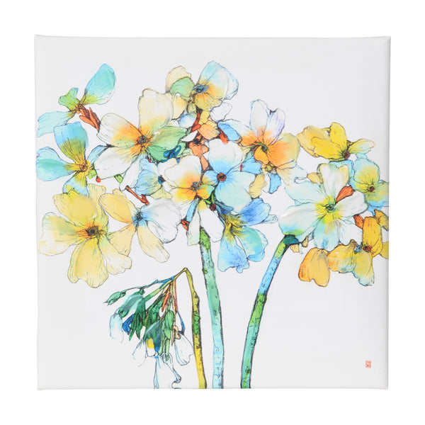 外箱額付き＊虹に向かう天使たちの群れvol.3＊額装油絵＊原画