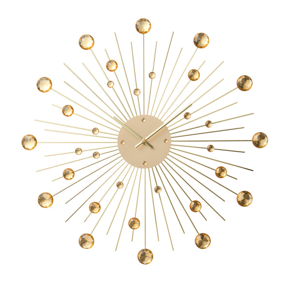 ビジュー ウォールクロック ゴールド | Francfranc（フランフラン