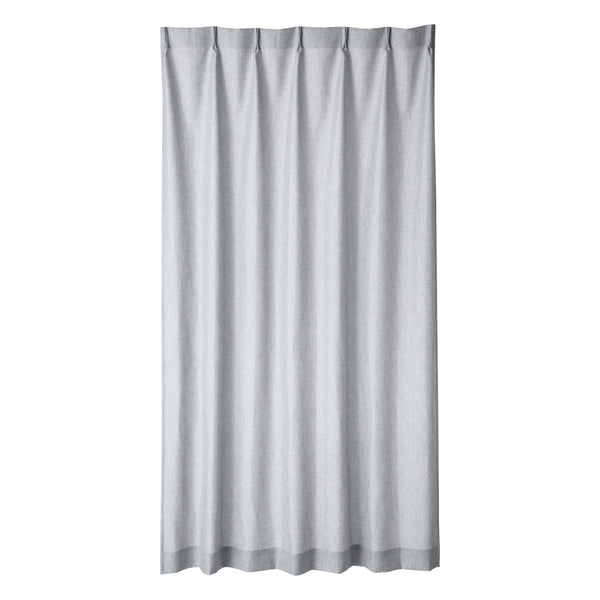 ラメ カーテン H2000×W1000 ライトグレー（ドレープ/既製