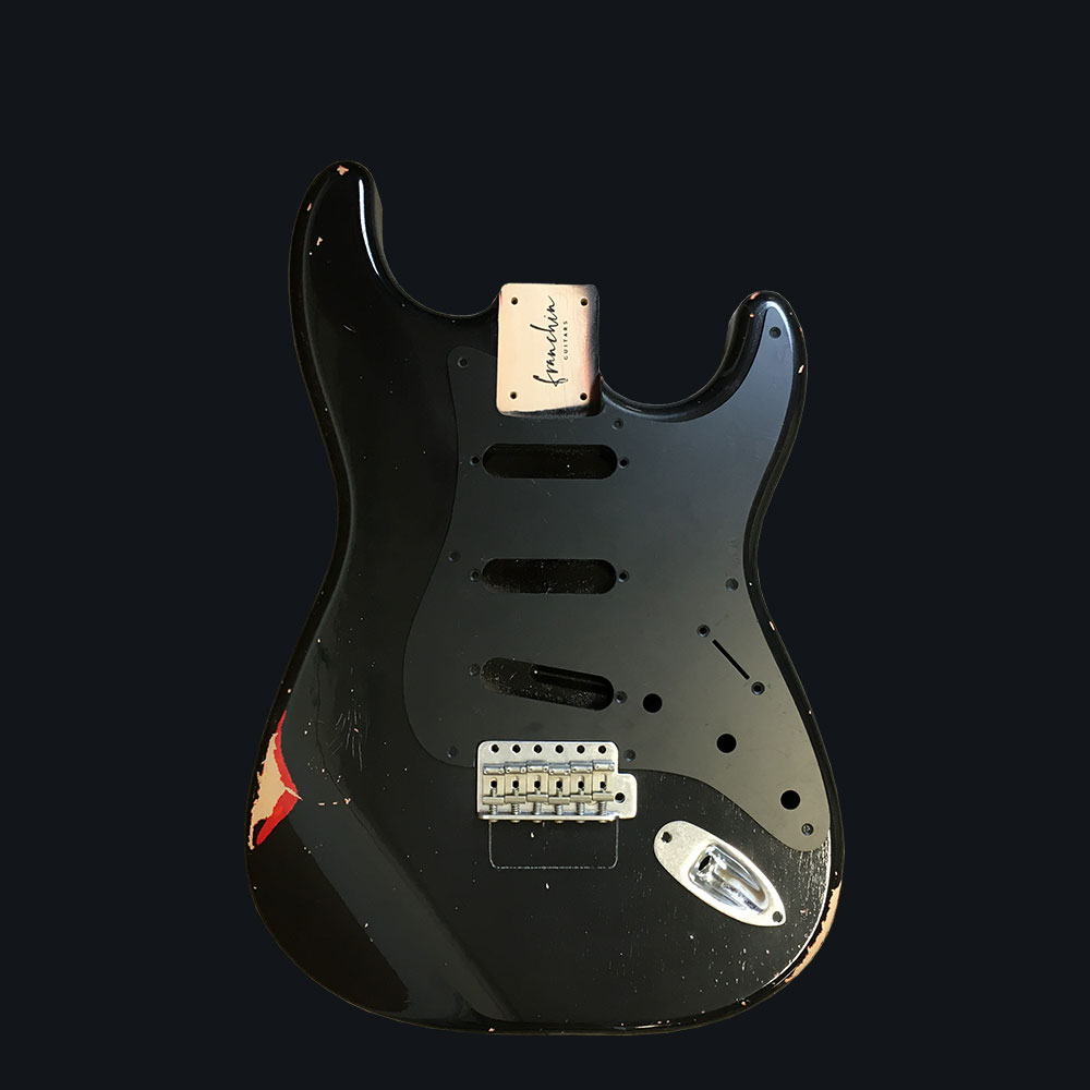 Gilmour's Black St Replica Body | Franchin Guitars