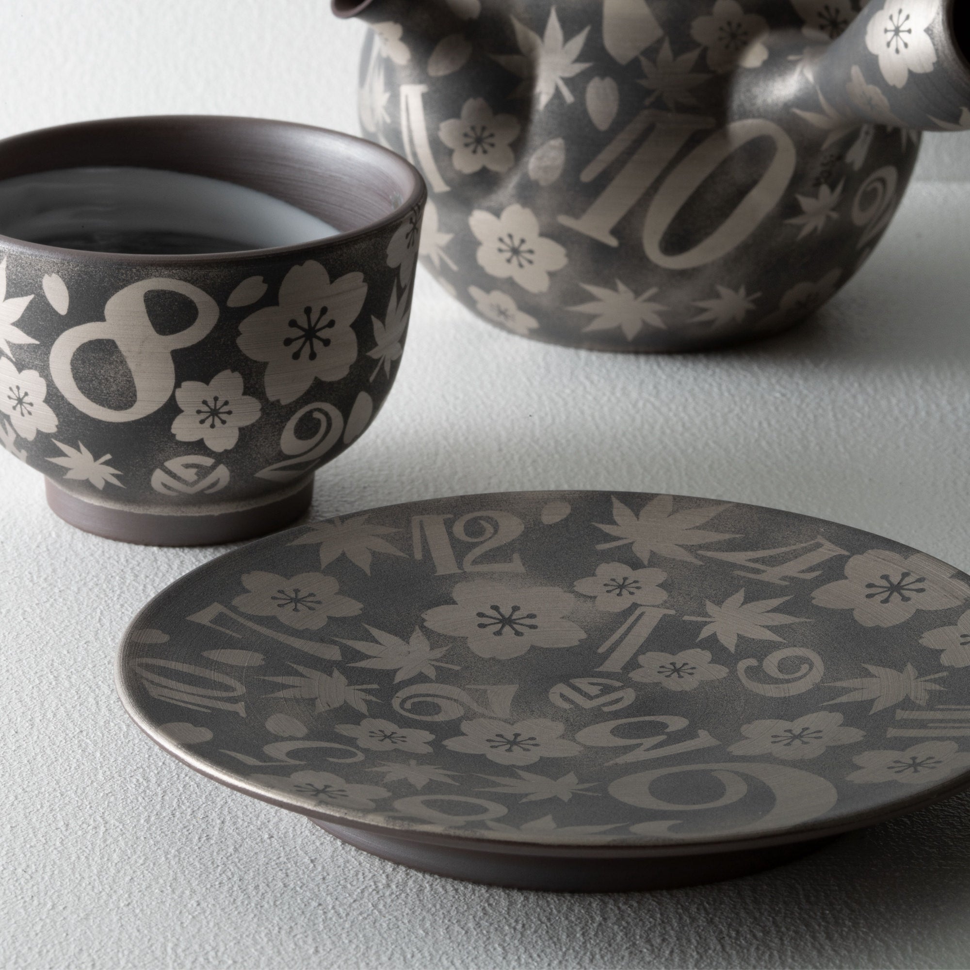 FRANCK MULLER e-Boutique 萬古焼 菓子皿 5枚組 FFF.BANKO.KASHI.5SET