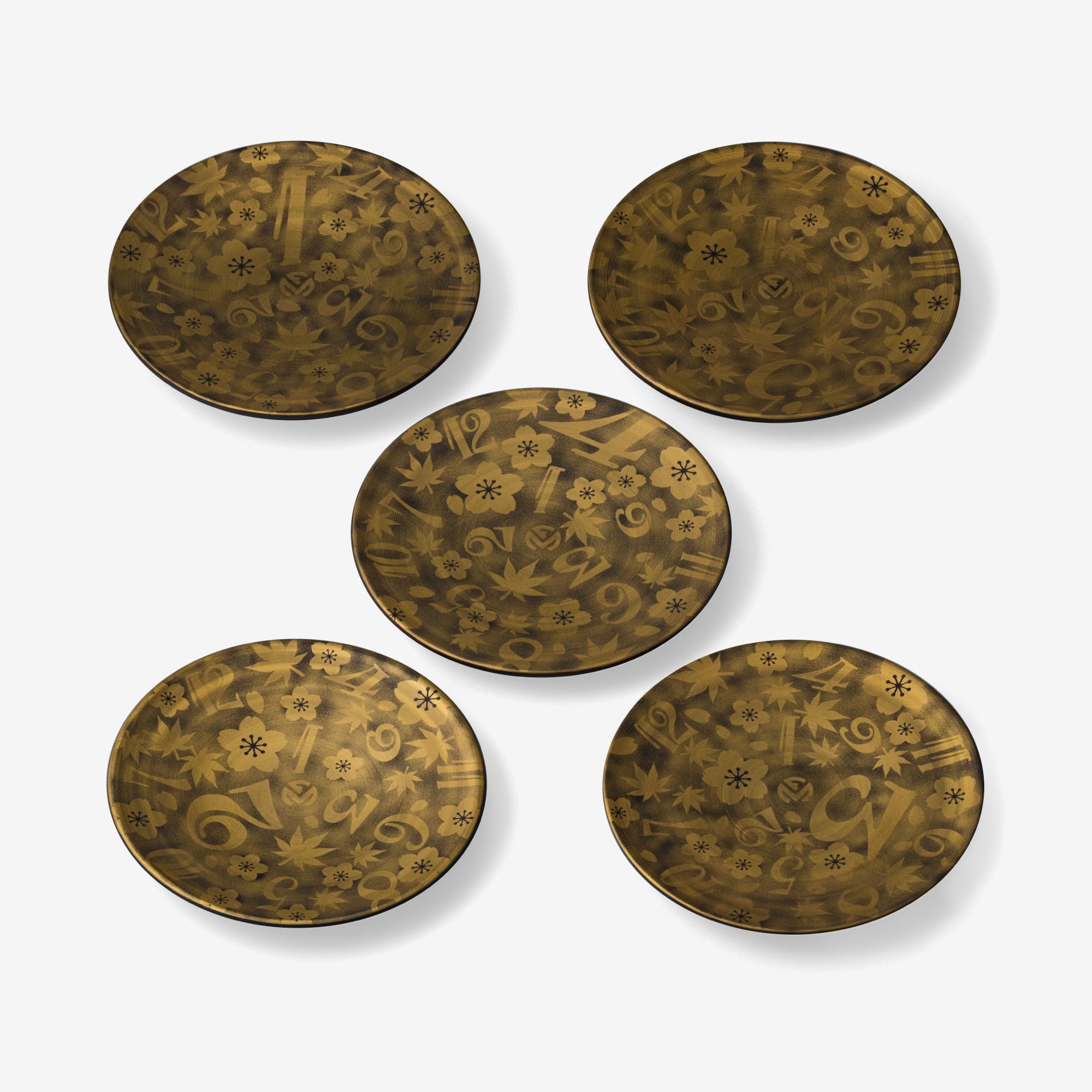 FRANCK MULLER e-Boutique 萬古焼 菓子皿 5枚組 FFF.BANKO.KASHI.5SET