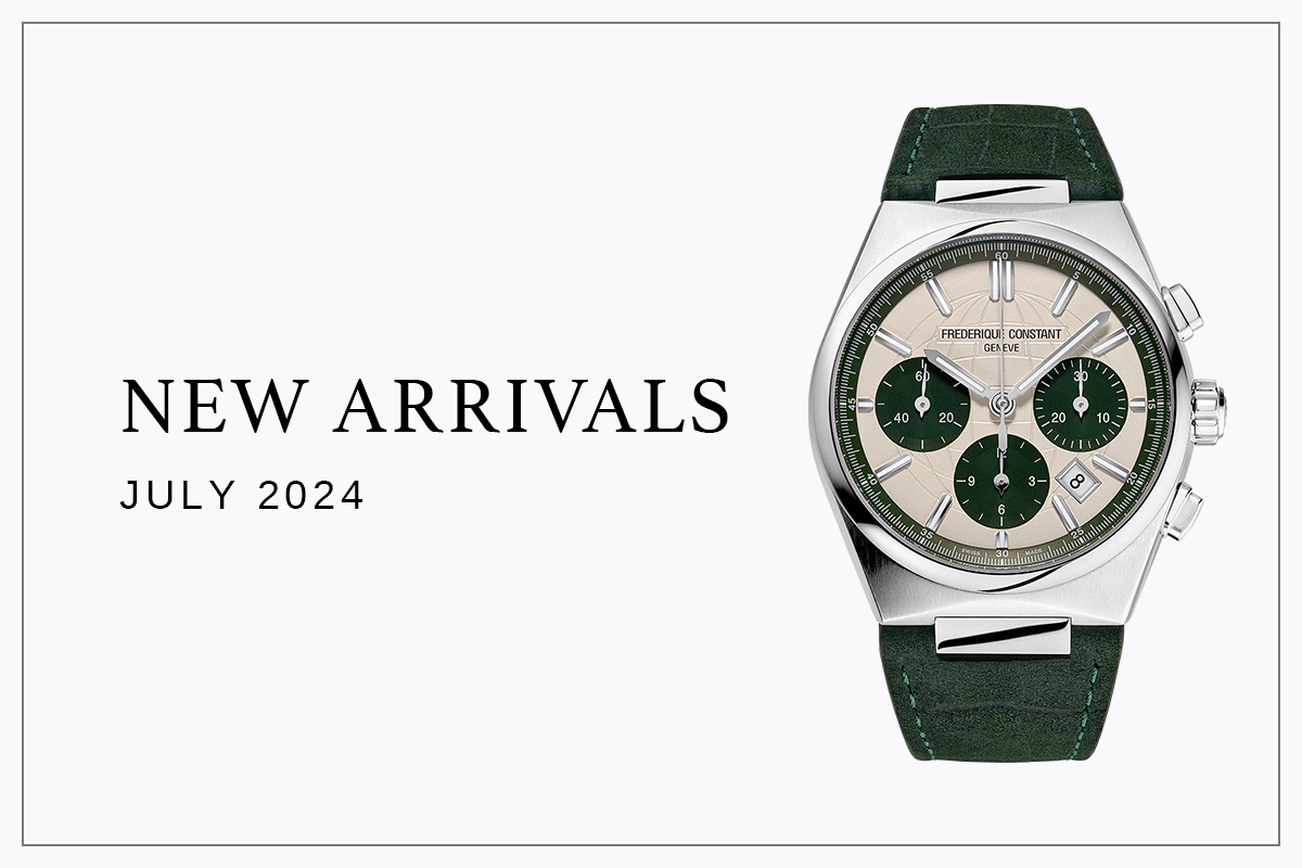 ハイライフ クロノグラフ オートマチック」グリーンカラーモデル〈2024