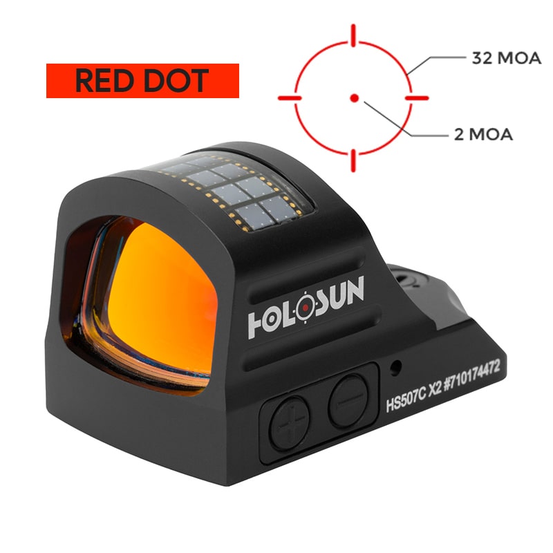 Holosun 507C X2, Buy Now & Save 16%, 5-Star Reviews + Free