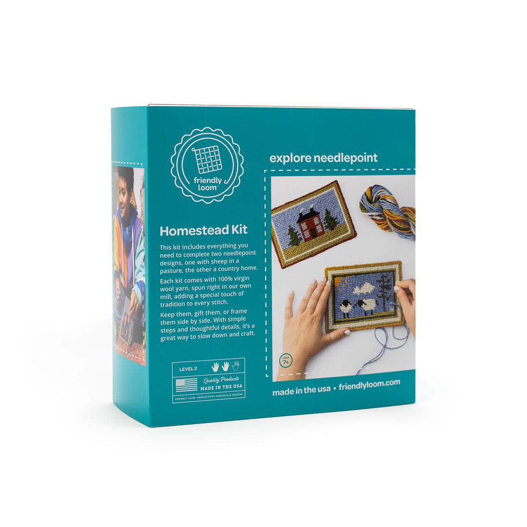 Friendly Loom - Needlepoint Homestead Kit