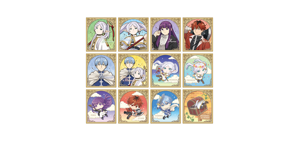 トレーディングミニ色紙 - GOODS｜アニメ『葬送のフリーレン』公式サイト