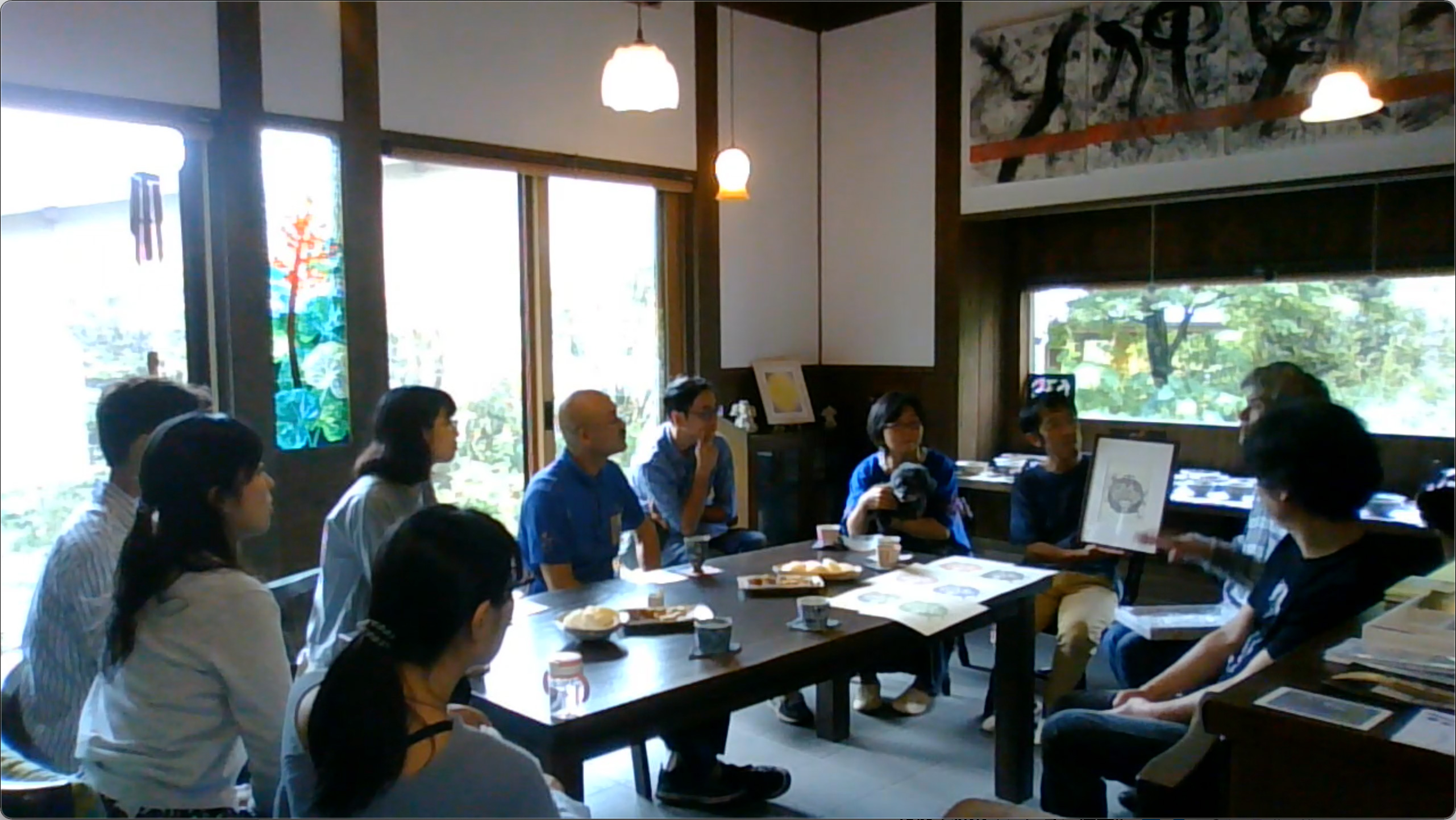 コラボ13／ 版画家の太田二郎さん - 富岡史棋デザイン室