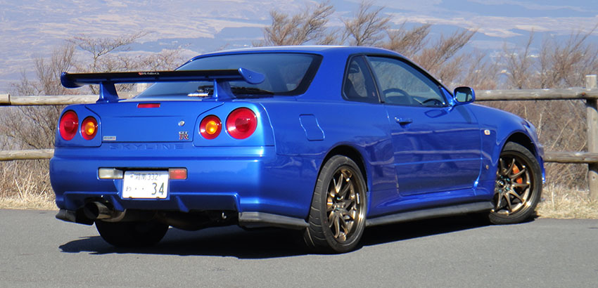 Nissan Skyline GT-R BNR34 NISMO Bayside Blue (MT)