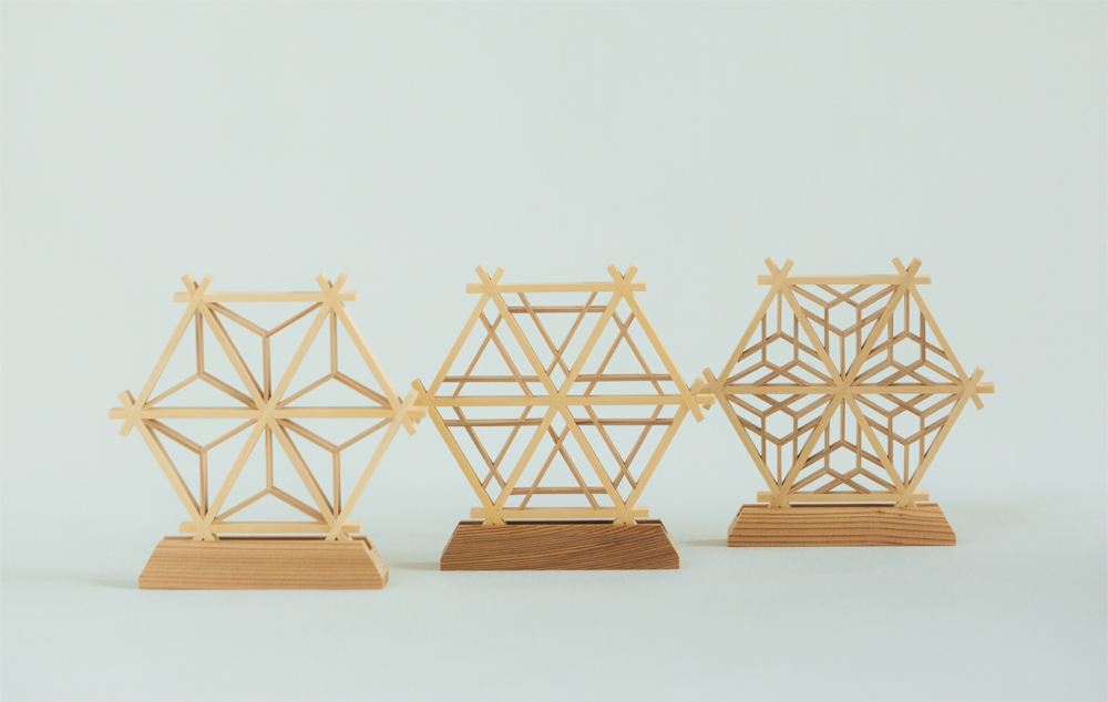 KUMIKOCORO：胡麻 | 舟木木工所 | 組子細工の木製建具・雑貨製作