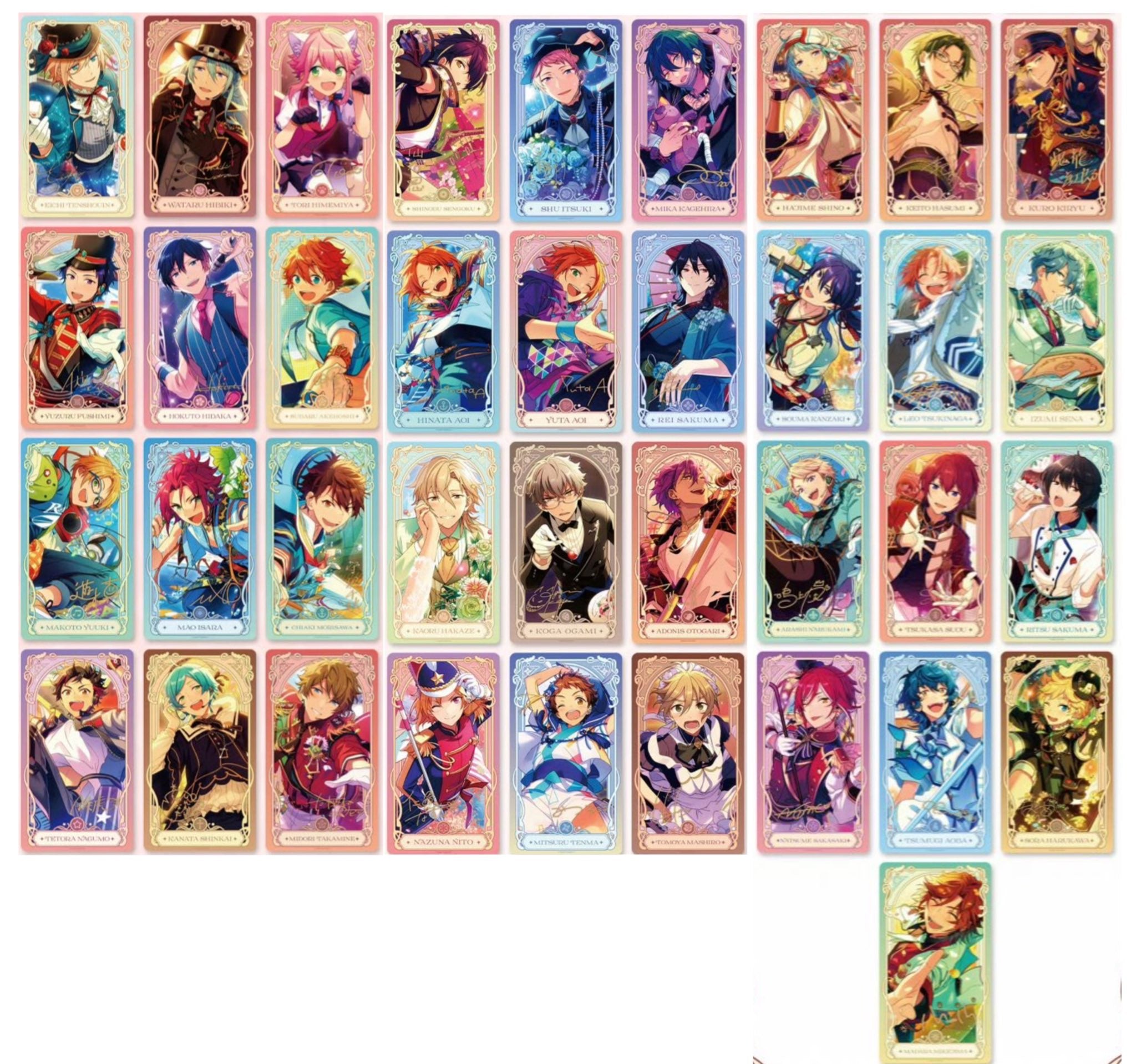 予約】偶像夢幻祭 中国限定 流光クリアカード第二弾 – funfun柴屋