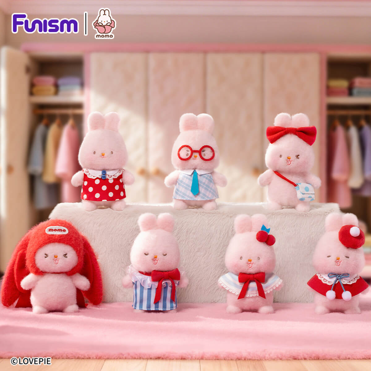 MOMO BUNNY Vibrant Plush Blind Box – Funismglobal