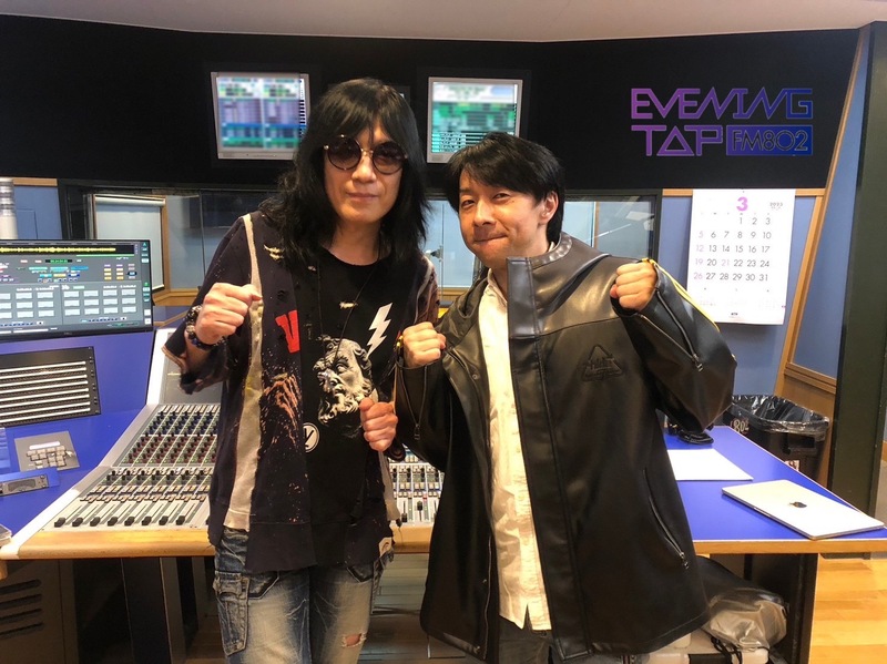 EVENING TAP｜FM802番組ブログ｜☆GUEST: Kiyoshi（hide with Spread