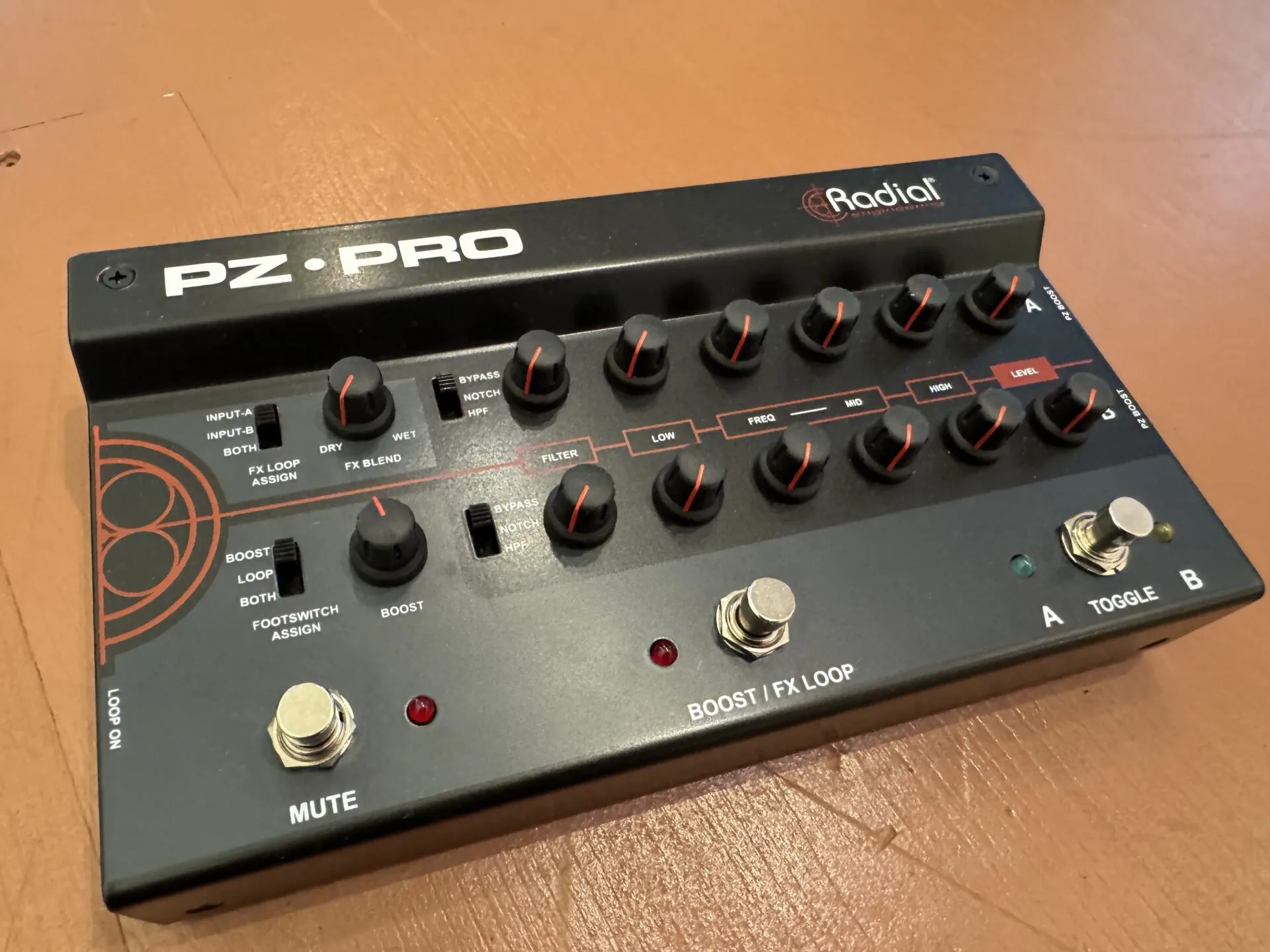 Radial PZ-Pro 2 Kanal Acoustic PreAmp - Fürst Guitars
