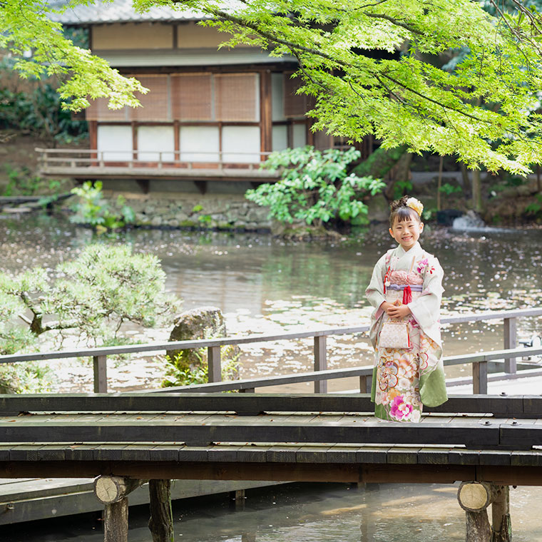 七五三7歳着物セット女の子 *b05