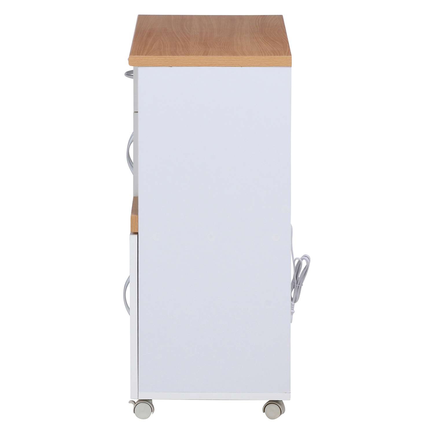 C/D:99522] キッチンカウンター サージュ WH×NA 90幅