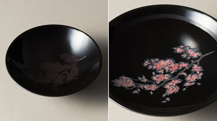 丸モ高木陶器】桜の平盃 ペアセット | 藤巻百貨店