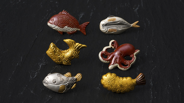 nanako】錺 お魚のピンズ | 藤巻百貨店