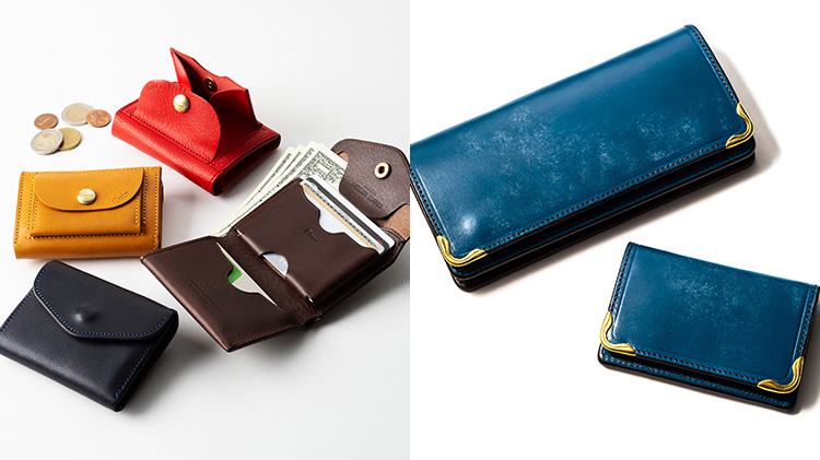 池之端銀革店】Haru イタリアンレザー ギャルソンコンパクトウォレット