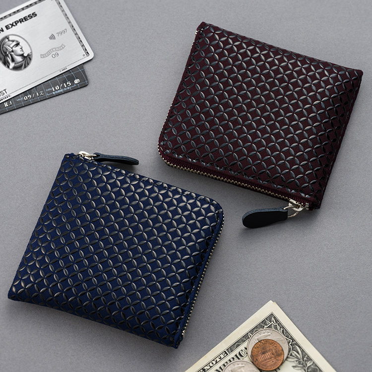 JIZAING×INDEN】甲州印伝 L字ZIPパース | 藤巻百貨店