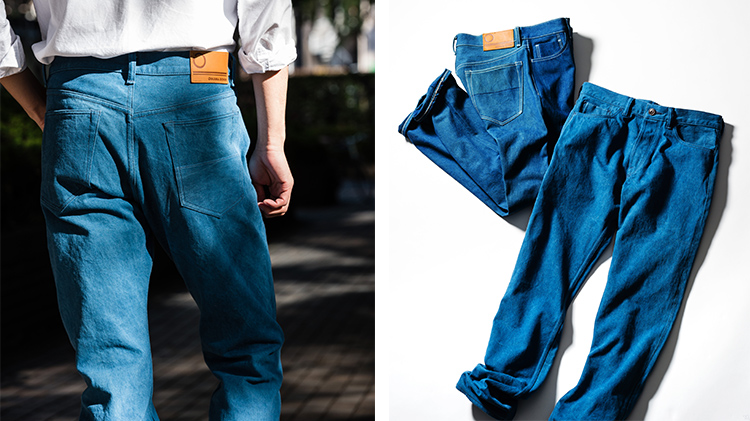 オイカワデニム】OIKAWA DENIM／藤巻百貨店別注 本建正藍染デニム 及川