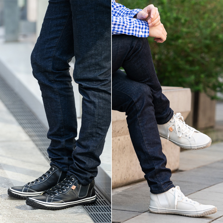 SPINGLE】レザースニーカーSP-442 | 藤巻百貨店