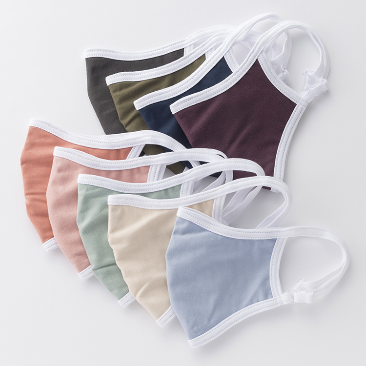 YAMASHIRO】京ちぢみ ダブルガーゼ カラーマスク | 藤巻百貨店