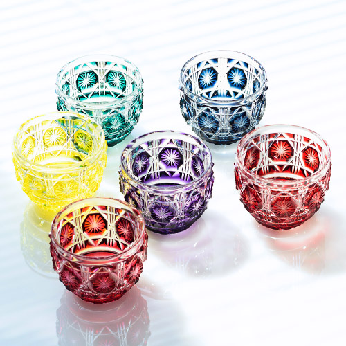 島津薩摩切子】猪口 typeC | 藤巻百貨店